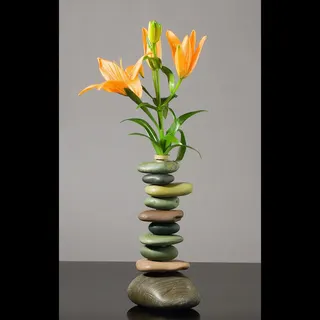 Towering Rock Vase